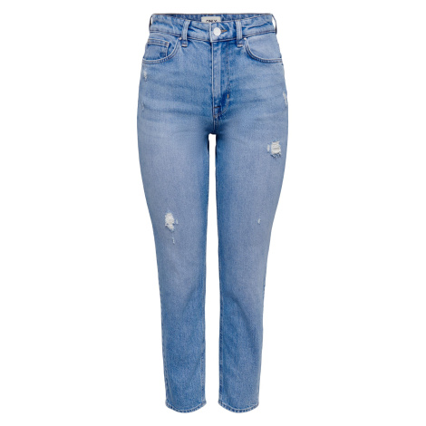 ONLY Dámské džíny ONLEMILY Straight Fit 15249500 Light Blue Denim 28/30