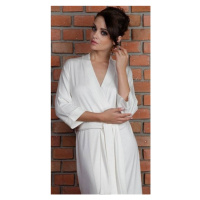 Women's bathrobe De Lafense 940, 942 Visa M-2XL ecru 004