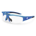 Salming V1 PROTEC EYEWEAR JR Juniorské ochranné brýle na florbal, modrá, velikost
