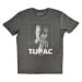 2Pac Tričko Praying Unisex Charcoal Grey