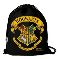 LOGOSHIRT Harry Potter: Bradavický erb, černý, 35 × 44 cm