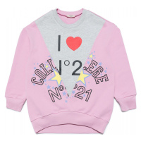 Mikina no21 sweatshirt růžová