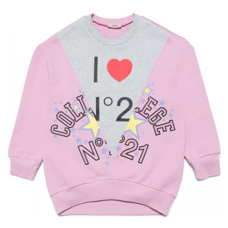 Mikina no21 sweatshirt růžová N°21