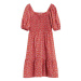 MANGO Letní šaty 'Chenai' mix barev / červená