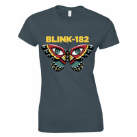 Blink 182 tričko, Butterfly Girly Grey, dámské