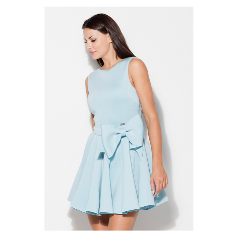 Světle modré šaty K271