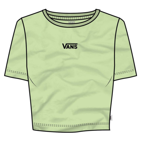 TRIKO VANS FLYING V CROP CREW SPORT WMS - zelená