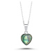 OLIVIE Stříbrný náhrdelník ABALONE 8435