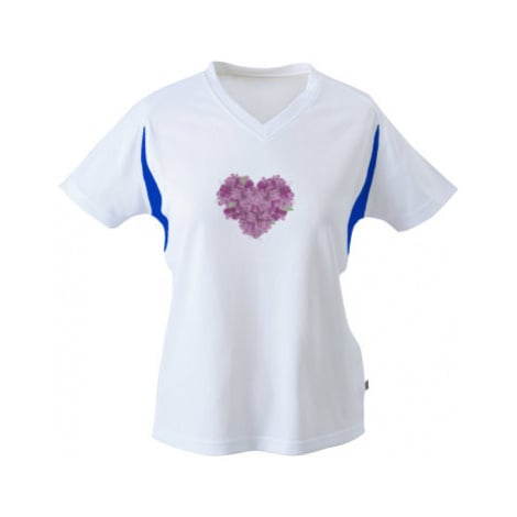 Funkční tričko dámské Šeříkové srdce