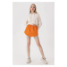 Bigdart 1888 Sweatshirt And Sweater Six Shirt Skirt - Orange