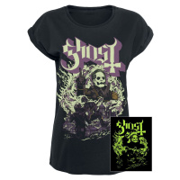 Ghost FOG YK - GITD Dámské tričko černá