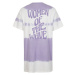 O'Neill WOW Dámské tričkové šaty, fialová, velikost