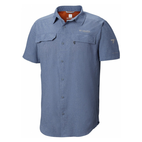 Košile Columbia Irico™ Men'shortleevehirt M - modrá