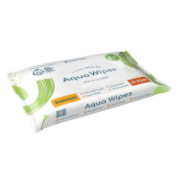 AQUA WIPES 100% rozložitelné ubrousky 99% vody 56 ks