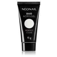 NEONAIL Duo Acrylgel Perfect Clear gel pro modeláž nehtů odstín Perfect Clear 15 g