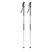 BLIZZARD-Sport ski poles, black matt/silver Černá 125 cm 23/24