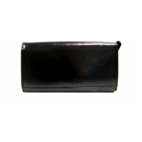Dámská peněženka kožená na šířku klasická vybavená černá, 19 x 2 x 11 (SB00-H911-09KUZ)
