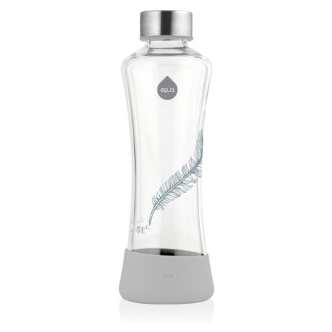 Equa Glass skleněná láhev na vodu barva Feather 550 ml