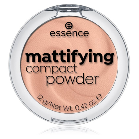 Essence Mattifying kompaktní pudr s matným efektem odstín 04 Perfect beige 12 g