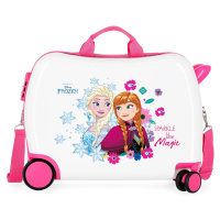 JOUMMABAGS Dětský kufřík na kolečkách - odražedlo - Disney Frozen - Sparkle Like Magic