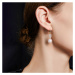 JAY Náušnice s perlou a zirkony Alicia JAY-0006-D01-307 Bílá