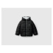 Benetton, Padded Jacket With Teddy Interior