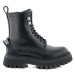 Kotníková obuv dsquared urban hiking ankle boots lace up černá