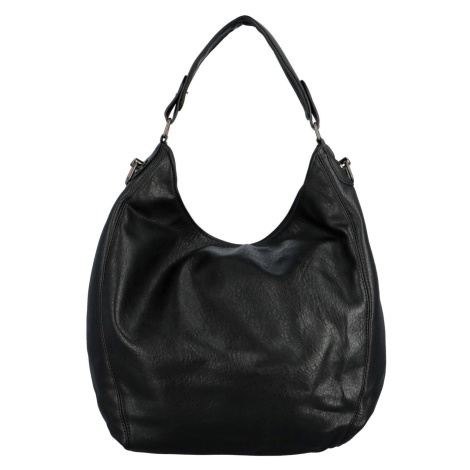 Trendy dámská kabelka přes rameno Edpinaca, černá ROMINA & CO