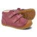 BUNDGAARD PETIT VELCRO Dark Rose WS | Dětské celoroční barefoot boty