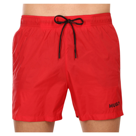 Pánské plavky HUGO červené (50469312 693) Hugo Boss