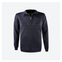 KAMA 4053 unisex merino svetr, tm. šedý