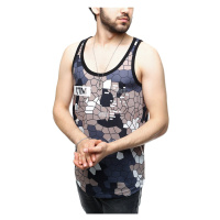 Madmext Camouflage Patterned Undershirt Men