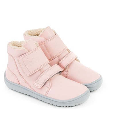 Barefoot zimní obuv Be Lenka - Panda Rose Pink