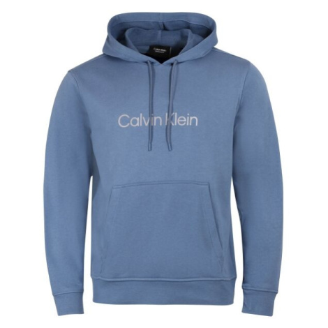 Calvin Klein PW HOODIE Pánská mikina, světle modrá, velikost