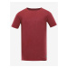 Červené pánské basic tričko NAX Mayens