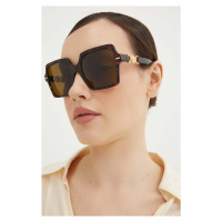 Sluneční brýle Versace dámské, černá barva, 0VE4441