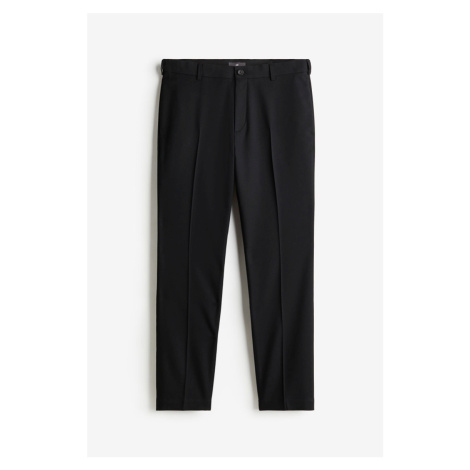 H & M - Společenské kalhoty Regular Fit - černá H&M