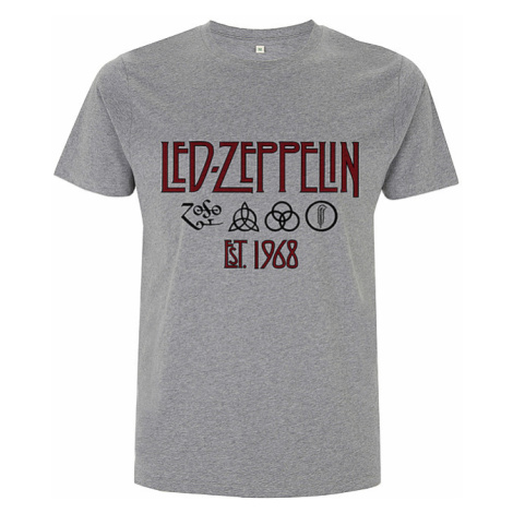 Led Zeppelin tričko, Symbols Est 68 Sports, pánské Probity Europe Ltd