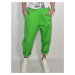Trávově zelené kalhoty TOSCANA