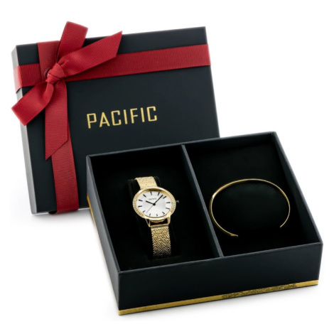Dámské hodinky PACIFIC X6167 - dárková sada (zy663b)