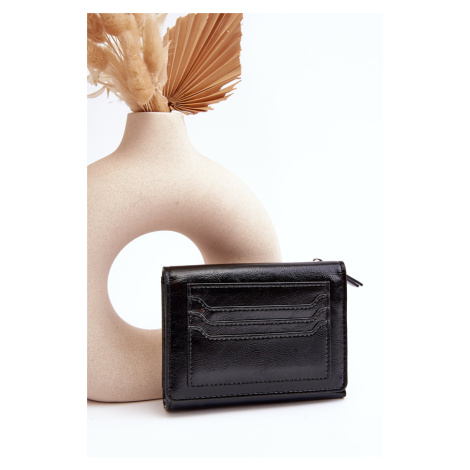 Dámská peněženka vyrobená z ekokůže černá Joanela Kesi