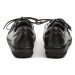Axel AXCW129 černé dámské zdravotní polobotky boty šíře H Černá