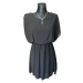 krátké černé letní šaty Tery