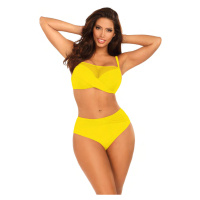 Dámské dvoudílné plavky Fashion 32 S1002N3-21 žluté - Self