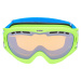 BLIZZARD-Ski Gog. 905 MDAVZFO, neon green matt, amber2-3, blue mirror Zelená