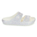 Crocs Classic Glitter Sandal v2 K Bílá