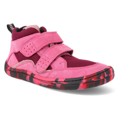 Barefoot kotníková obuv Froddo - BF Autumn T Fuxia/pink růžová