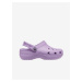 Světle fialové dámské pantofle Crocs Classic Platform Clog
