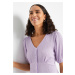 Bonprix BODYFLIRT krepové šaty Barva: Fialová, Mezinárodní
