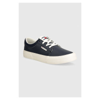 Sneakers boty Tommy Jeans TJM VULC. SKATE DERBY ESS tmavomodrá barva, EM0EM01400